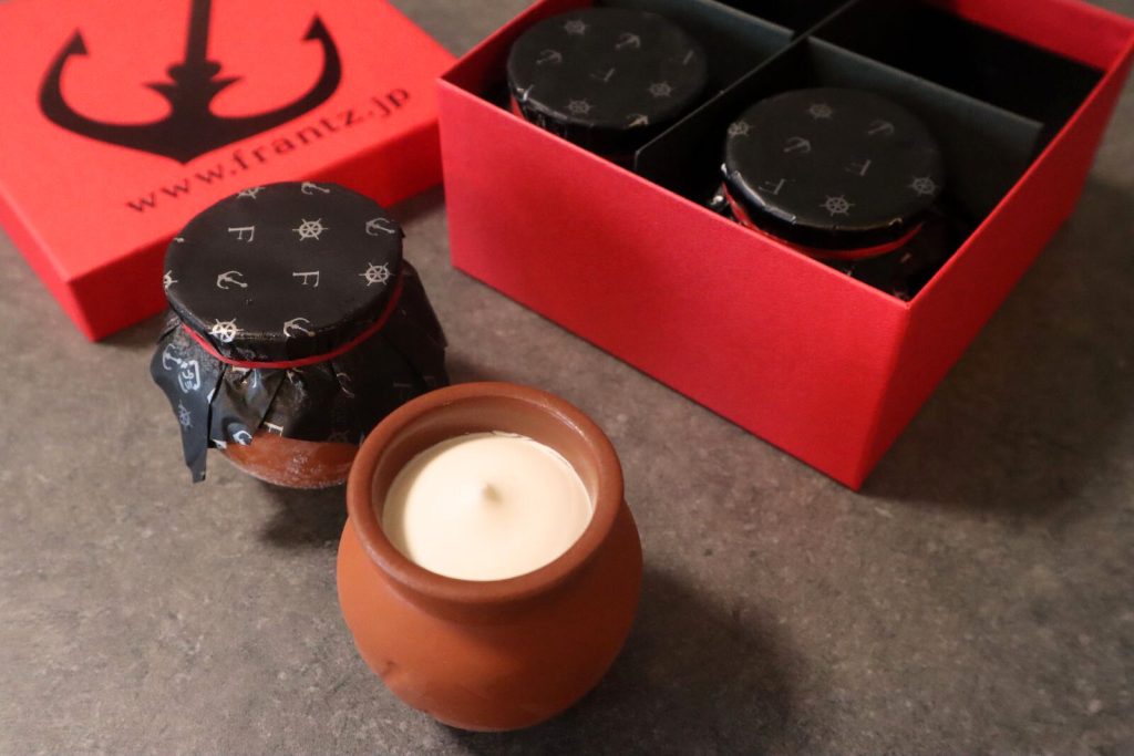 神戸フランツ4個入りの中身とサイズ感が分かる写真