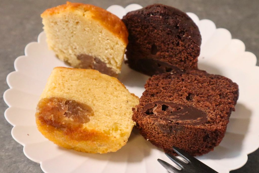 ブールミッシュ トリュフケーキ 実食レビュー 断面写真