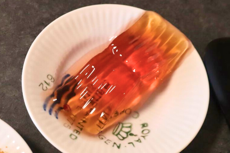 叶 匠壽庵　標野　梅の寒天