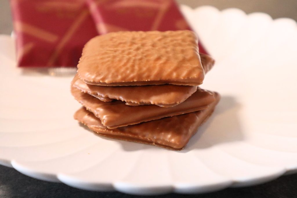 ビエ オゥ ショコラオレを重ねた写真