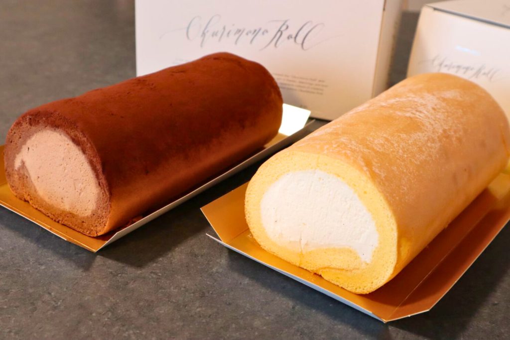 モンシェール　堂島バニラロールとプリンスロール　開封後