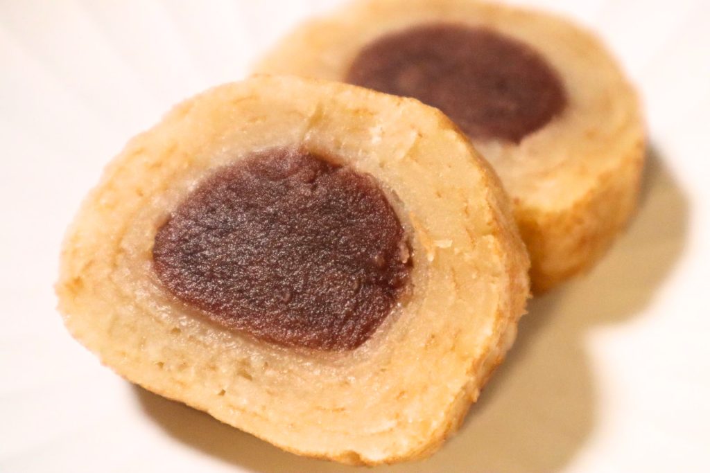 笹屋伊織のどら焼　断面