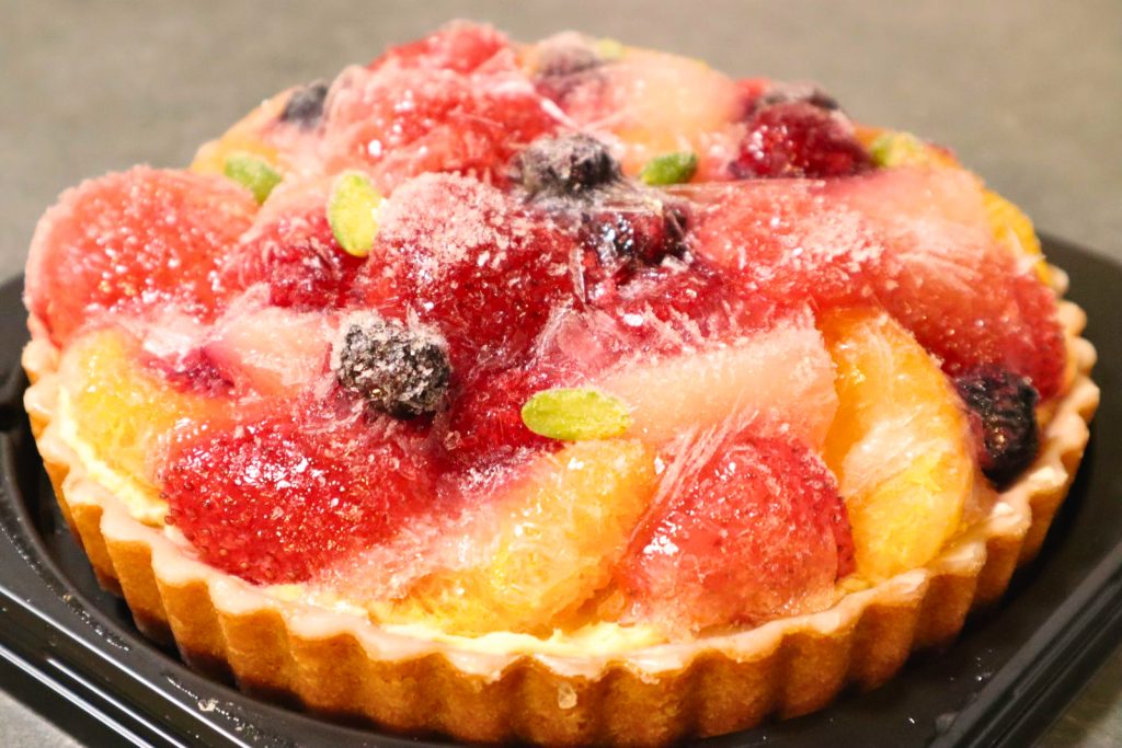 ア・ラ・カンパーニュのフルーツタルト解凍前